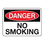 Danger No Smoking - Decal